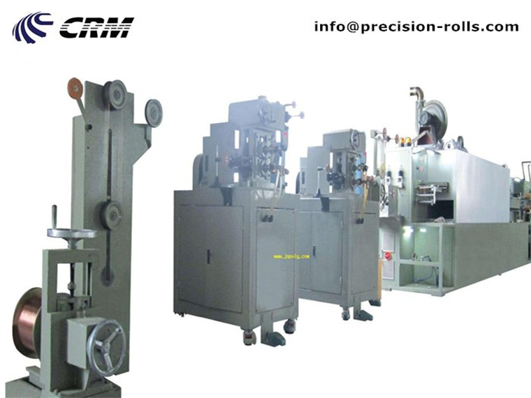 High Precision Enamelled Copper Flat Wire Cold Rolling Mill