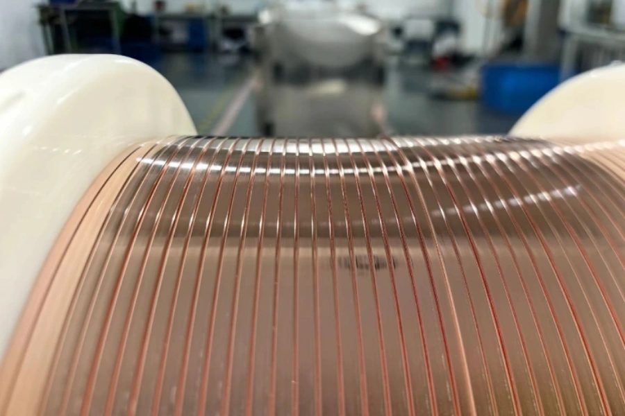 rectangular copper wire